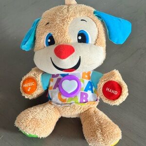 Interactive Plush Puppy Toy with Music and Learning Features